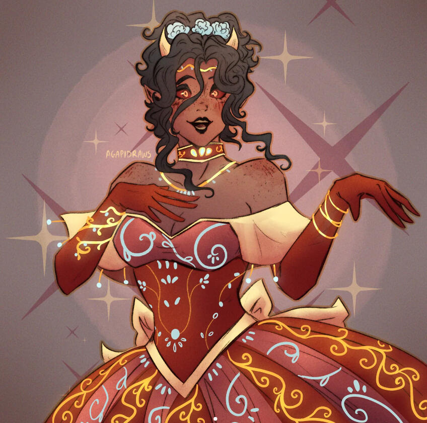 SIMPLE COLORED HALF-BODY